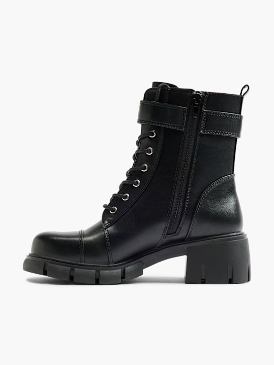 Graceland Botins com cordões Preto 3447 2