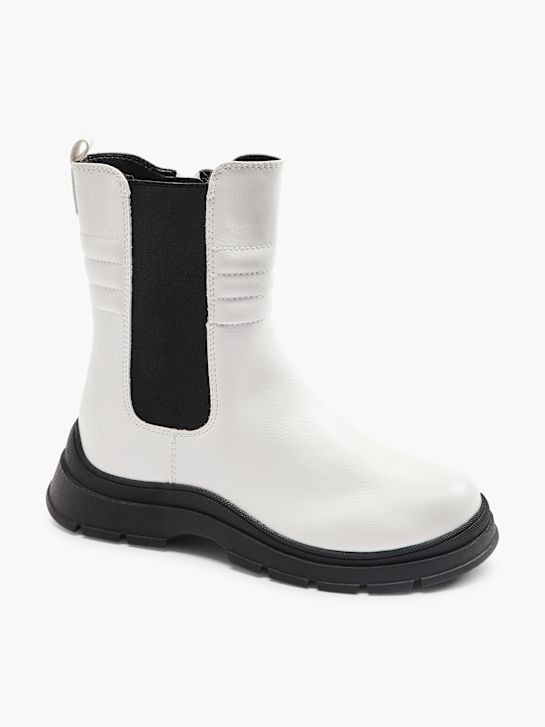 Graceland Langskaftet støvle Offwhite 2521 6