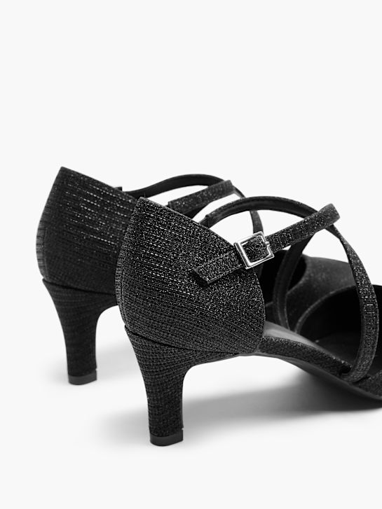 Catwalk Spangenpumps Schwarz 1604 5
