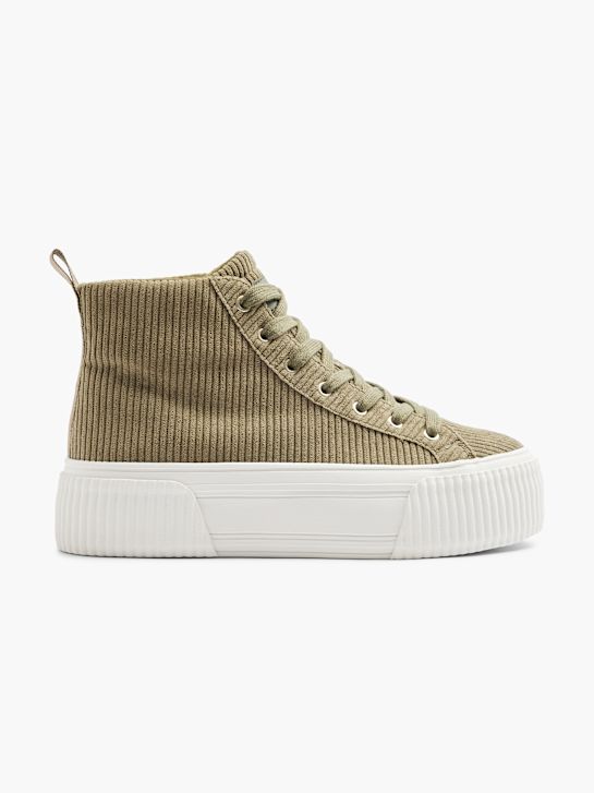 Graceland Pantofi mid cut Kaki 14914 1