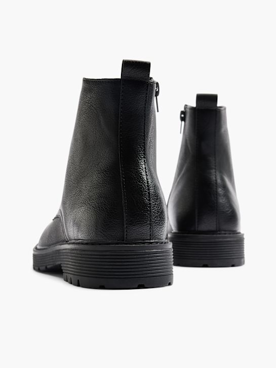 AM SHOE Bota con cordones Negro 18773 4