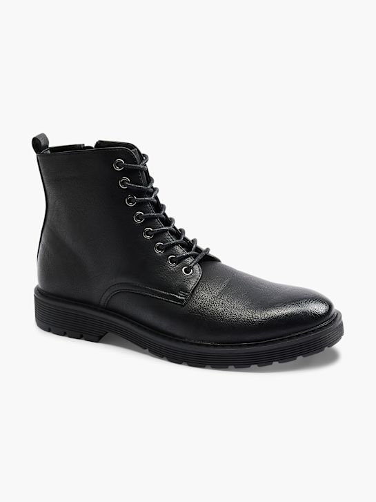 AM SHOE Bota con cordones Negro 18773 6
