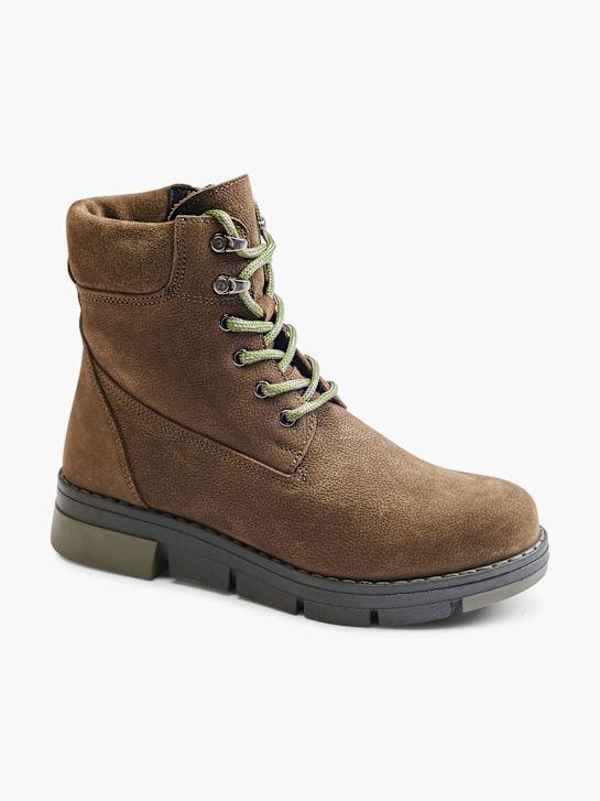 5th Avenue Botki sznurowane Khaki 4379 6
