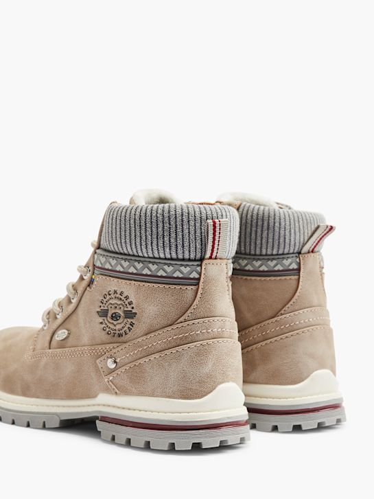 Dockers Čizme s vezicama Bež 24221 4