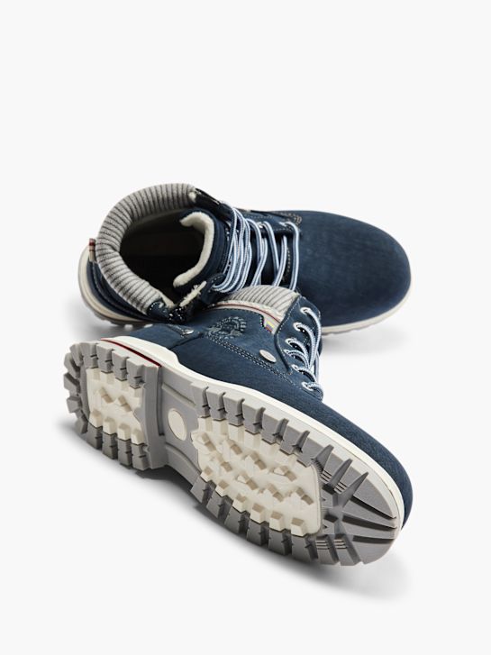 Dockers Bottes à lacets Bleu 24739 3