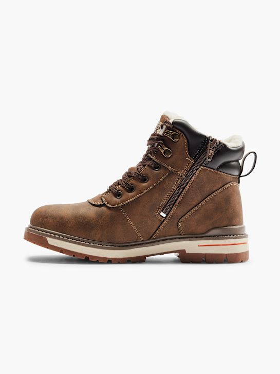 Dockers Škornji z vezalkami Rjava 24740 2