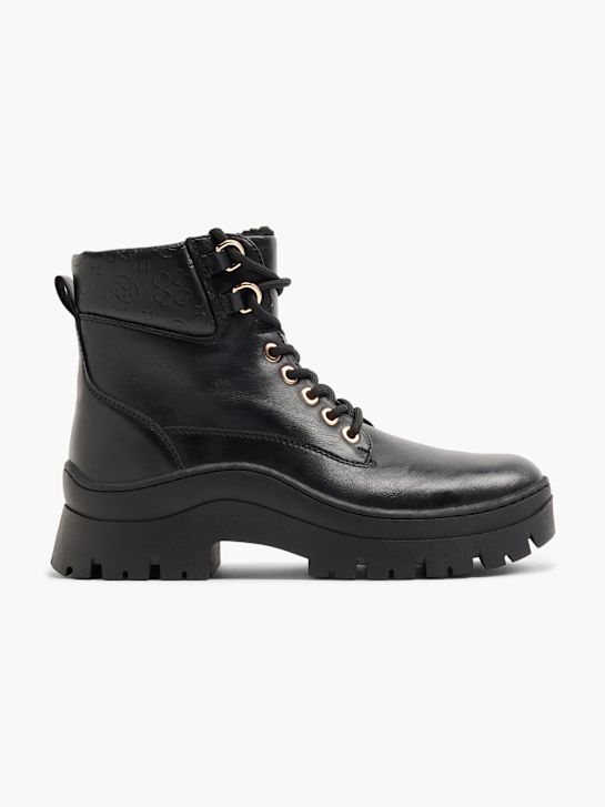 Catwalk Schnürboots Schwarz 921 1