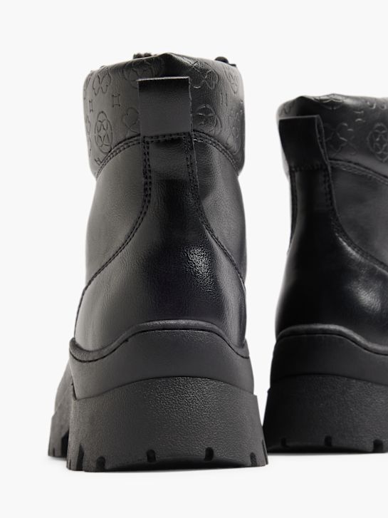 Catwalk Bota com cordões Preto 921 3