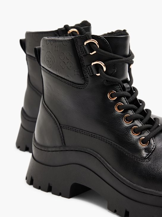 Catwalk Bota com cordões Preto 921 6