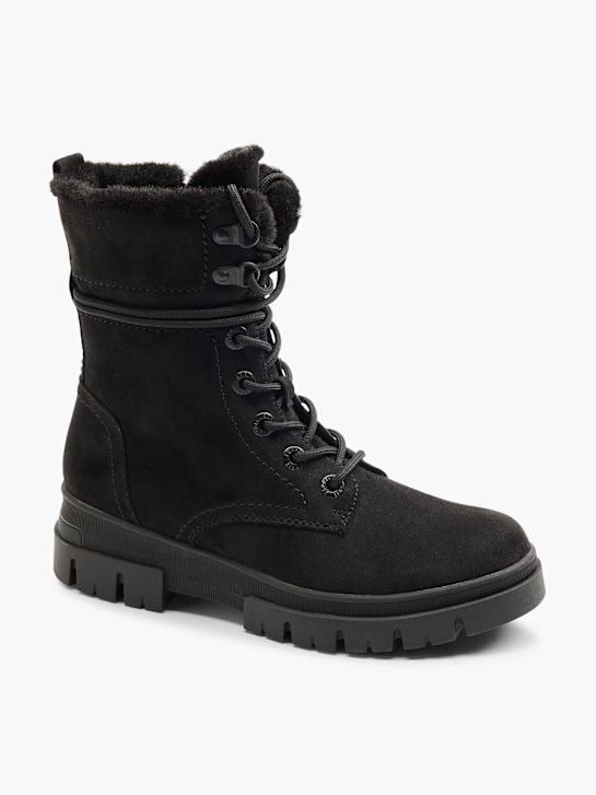 ESPRIT Čizme s vezicama Crna 1623 6
