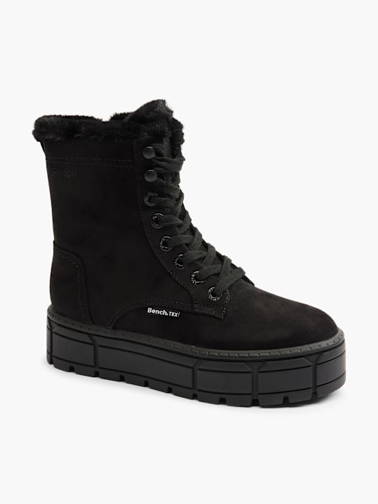 Bench Schnürboots Schwarz 6194 7