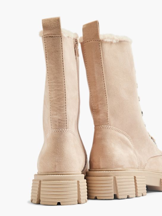 Catwalk Bota con cordones Beige 5316 4