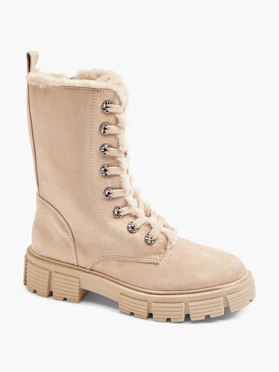 Catwalk Bota con cordones Beige 5316 6