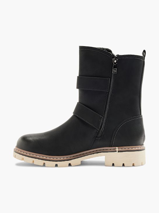 TOM TAILOR Vinterstøvle Sort 2559 2