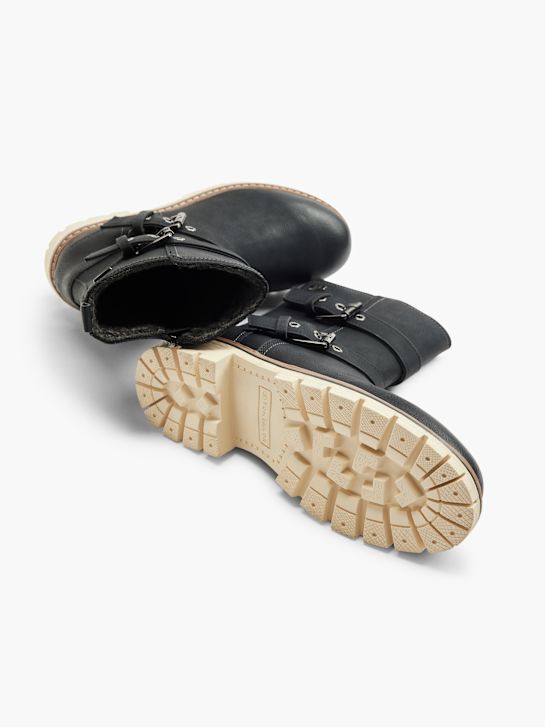 TOM TAILOR Vinterstøvle Sort 2559 3