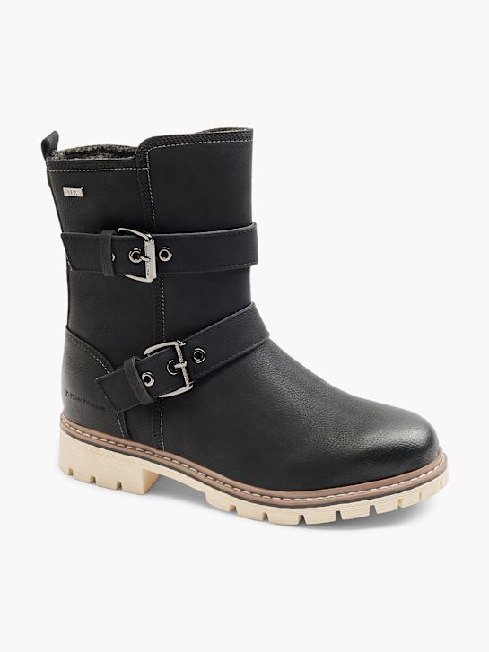 TOM TAILOR Vinterstøvle Sort 2559 6