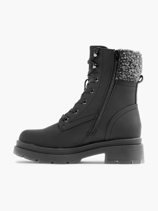 Catwalk Schnürboots Schwarz 4410 2