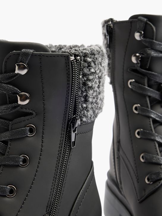 Catwalk Schnürboots Schwarz 4410 5
