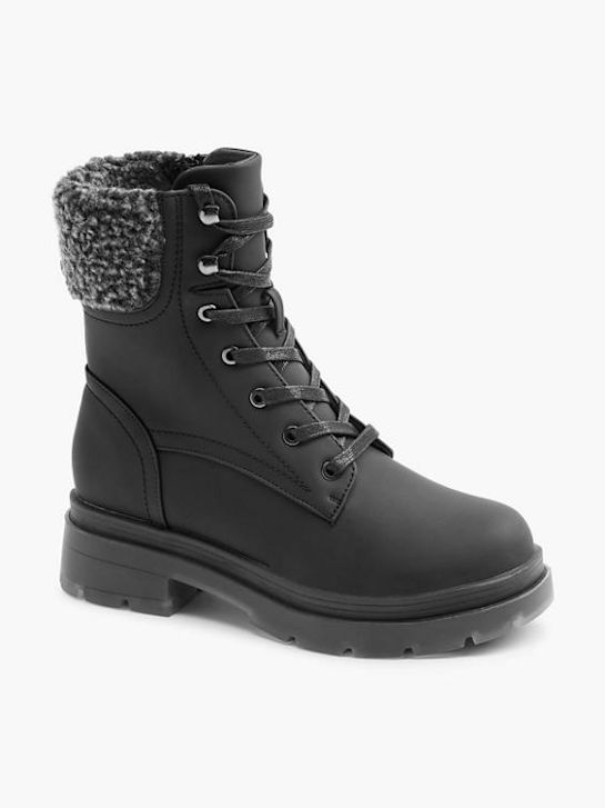 Catwalk Schnürboots Schwarz 4410 6
