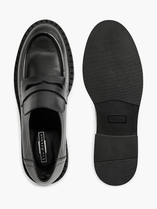 5th Avenue Mocasín Negro 27857 3