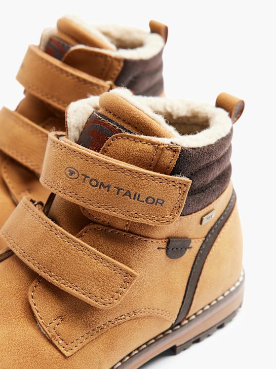 TOM TAILOR Boty Hnědá 1635 5