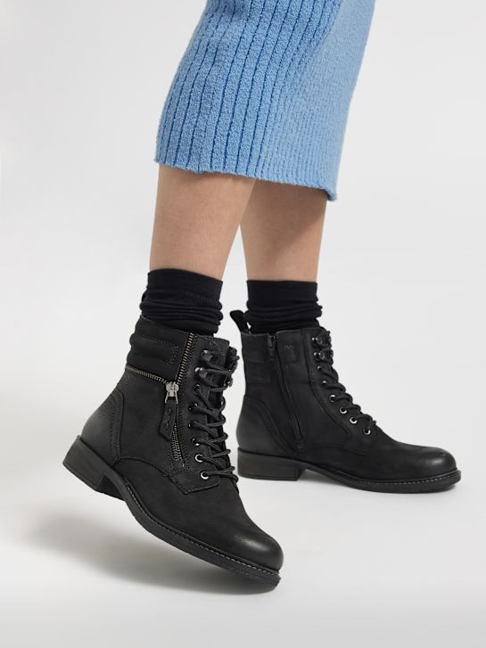 5th Avenue Schnürboots Schwarz 24812 7
