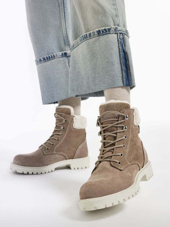 Landrover Lace-up boot Taupe 25752 7