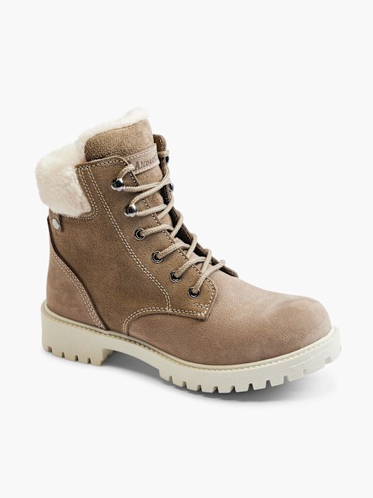Landrover Lace-up boot Taupe 25752 6