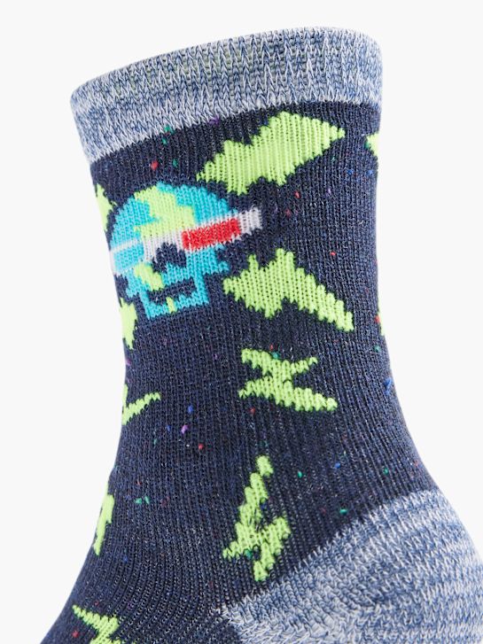 Skechers Socken Blau 49264 3