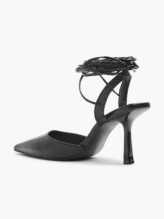 Catwalk Lodičky s řemínkem Černá 4430 3