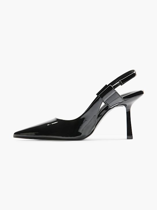 Catwalk Pantofi sling Negru 5345 2