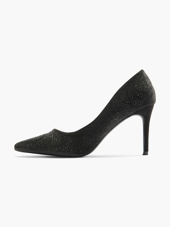 Catwalk Pantofi cu toc Negru 12183 2