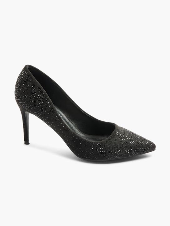 Catwalk Pantofi cu toc Negru 12183 6