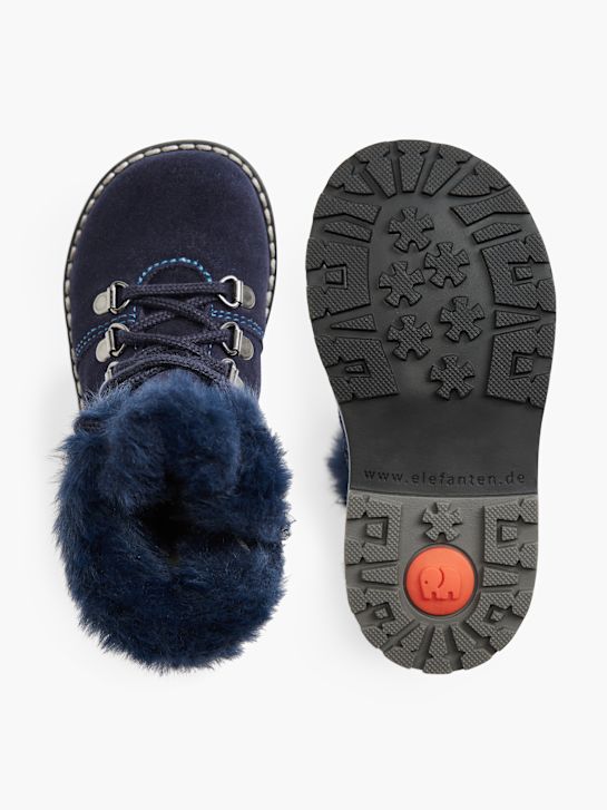 elefanten Bottes à lacets Bleu 55875 3