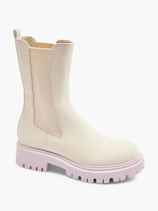 Catwalk Cizme chelsea Bej 4443 6