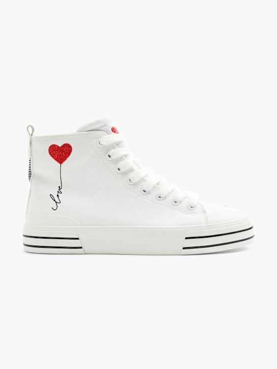 Graceland Sneakers tipo bota Blanco 2612 1