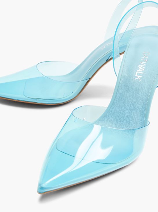 Catwalk Lodičky s otvorenou pätou Modrá 6259 4