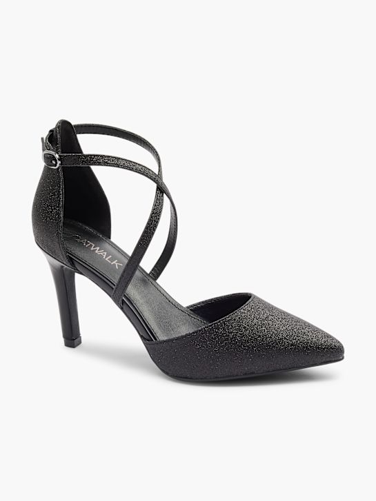 Catwalk Pantofi cu cataramă Negru 4451 6