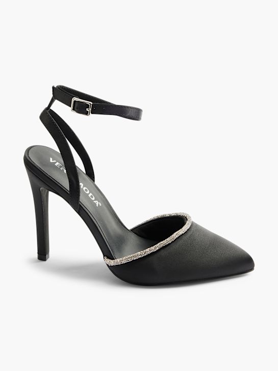 Vero Moda Lodičky s řemínkem Černá 6262 1
