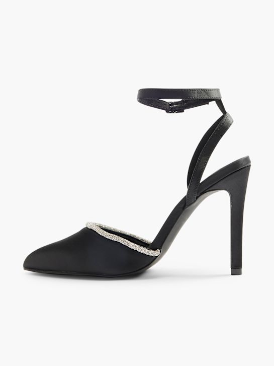 Vero Moda Lodičky s řemínkem Černá 6262 2