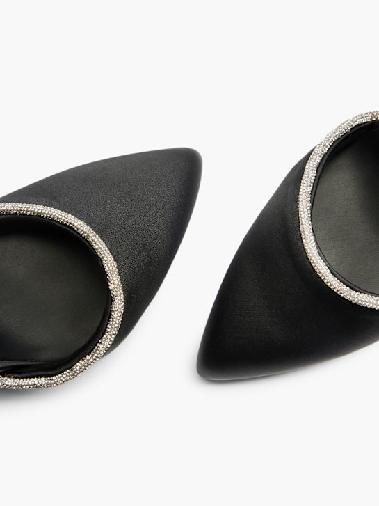 Vero Moda Lodičky s řemínkem Černá 6262 5