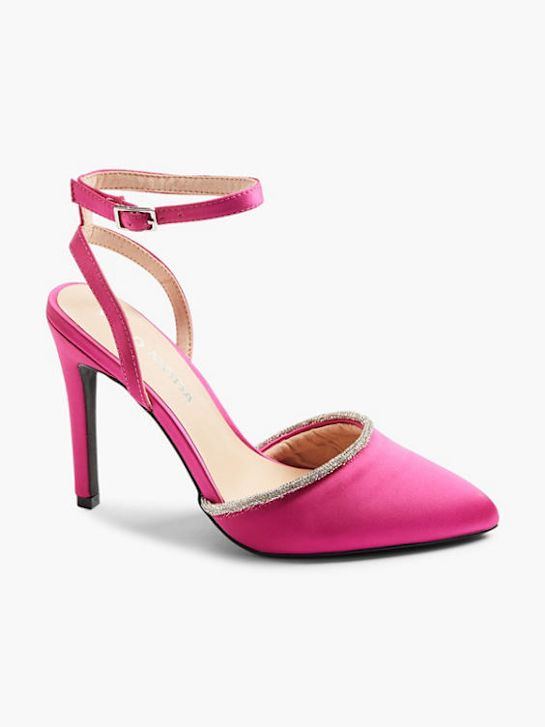 Fucsia Outfit Decollete Rosa Vero Moda Pump Med Spænde Pink DEICHMANN
