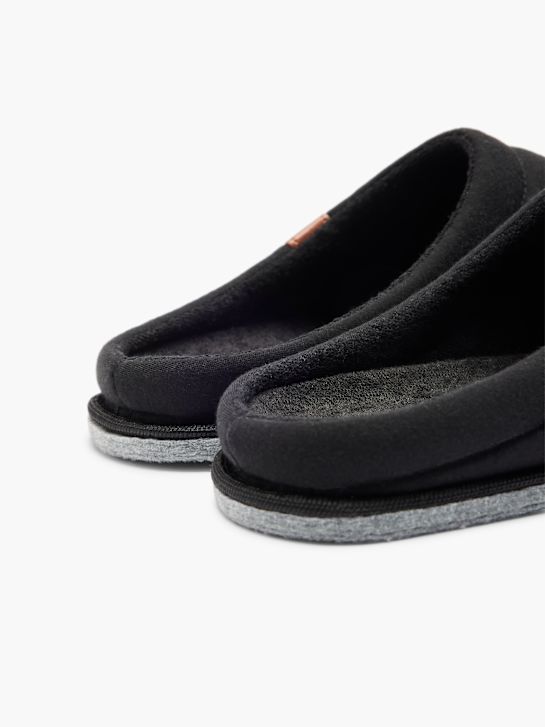Casa mia Pantoffel Schwarz 2638 4