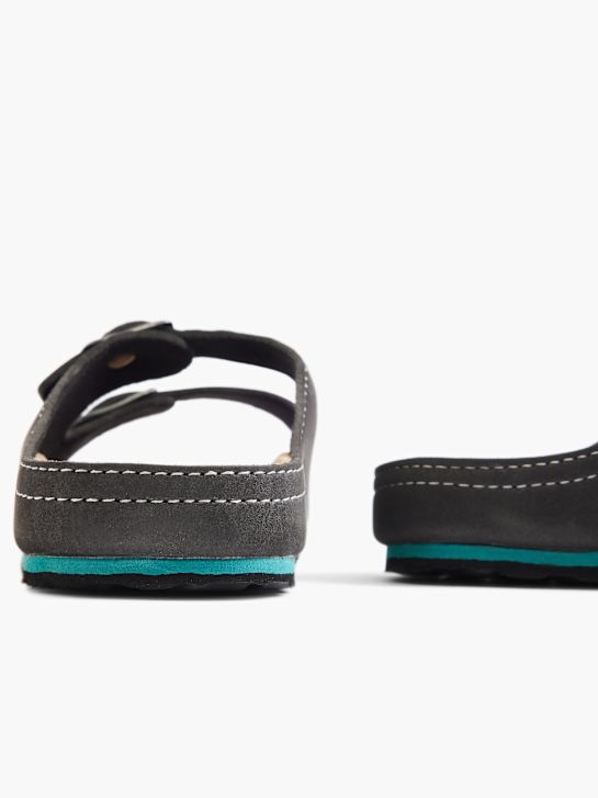 Björndal Tieffuß Pantolette Schwarz 5379 4