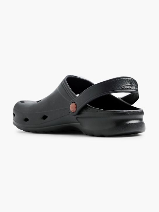 Blue Fin Clog Schwarz 1701 3