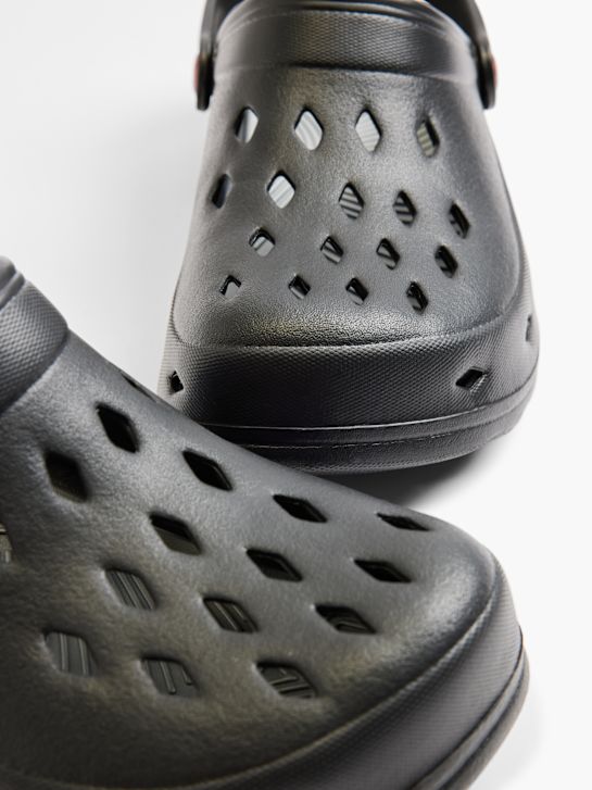 Blue Fin Clog Schwarz 1701 5