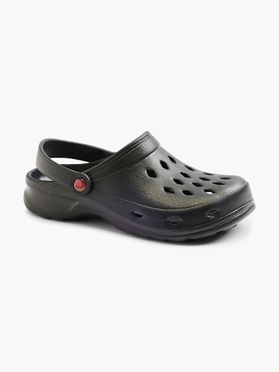 Blue Fin Clog Schwarz 1701 6