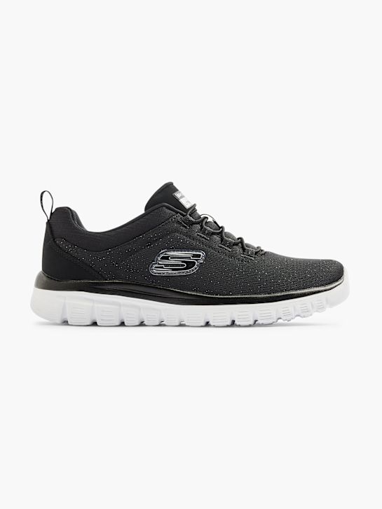 Skechers Slip On Sneaker Schwarz 30018 1