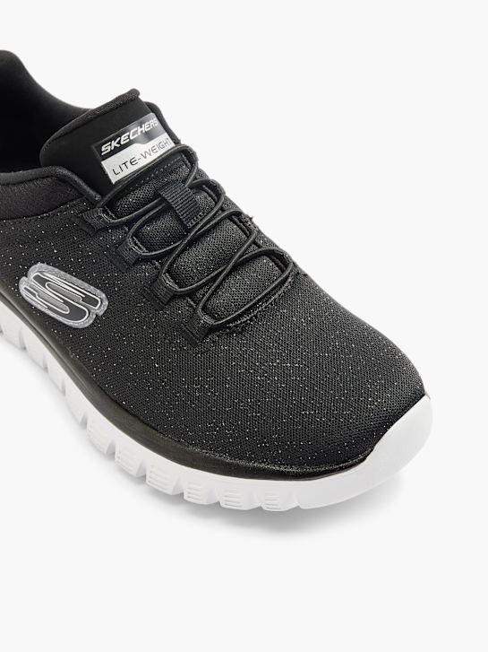 Skechers Slip On Sneaker Schwarz 30018 2