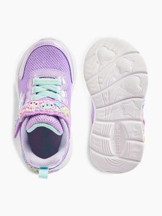 Skechers Półbuty Fioletowy 4475 3